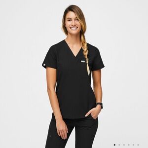 Figs Catarina One-Pocket Scrub Top Small